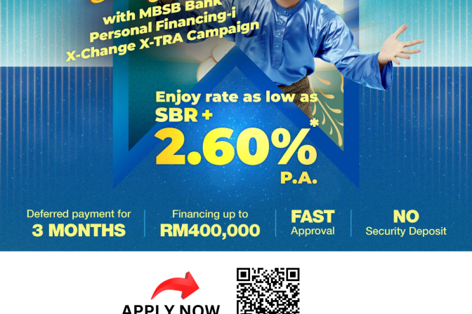 AKTIVITI PEMBIAYAAN PERIBADI KINI DIBUKA UNTUK ANGGOTA