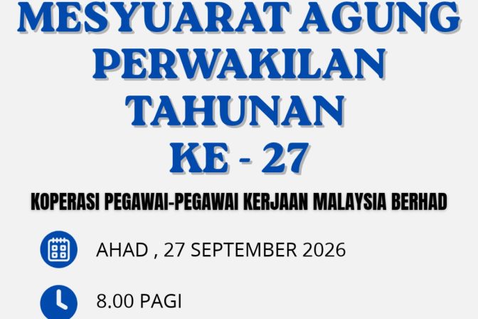 Mesyuarat Agung Perwakilan Tahunan Ke – 27